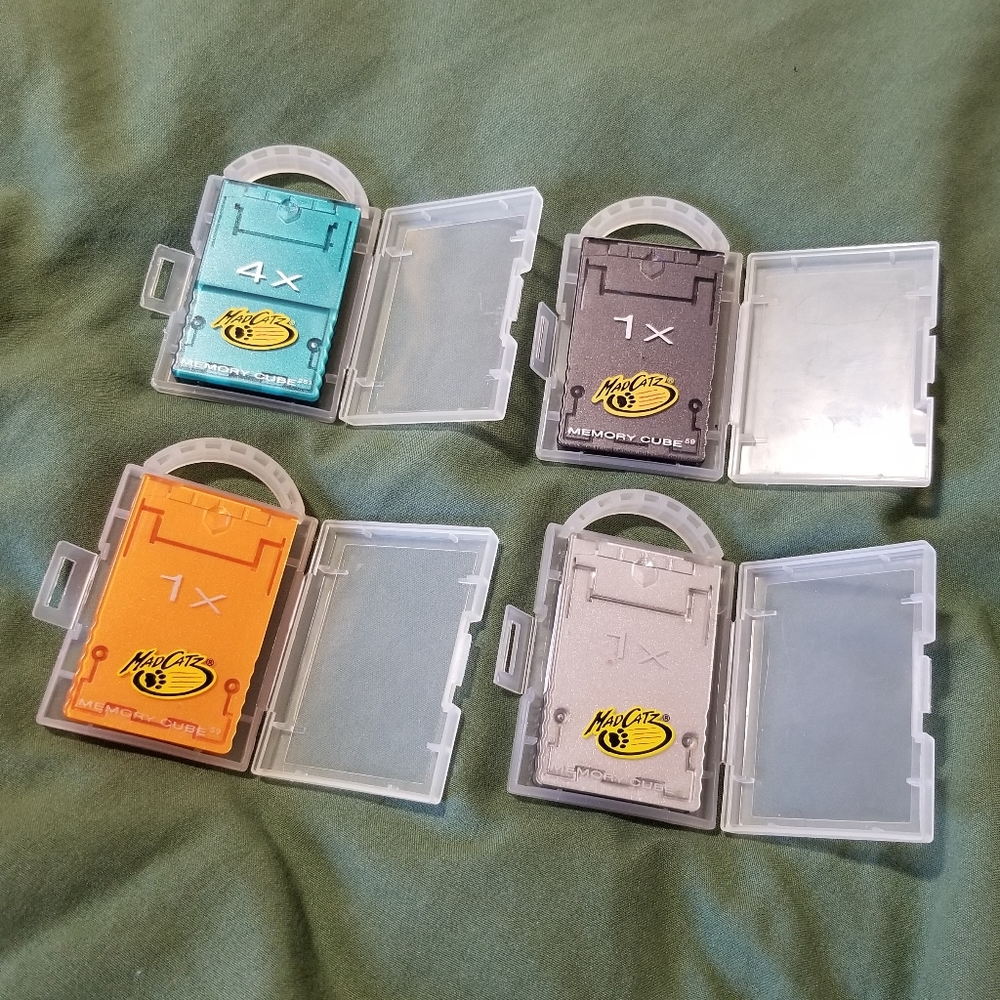 Gamecube Memory Cards